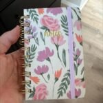 192 Sheet College Ruled Journal 3.5"x5.5" Spiral Floral - Image 4