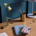 192 Sheet College Ruled Journal 3.5"x5.5" Spiral Floral - Image 2